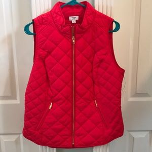 Crown & Ivy Puffer Vest Size M